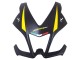 Beste Aprilia RS4 50 125 Motorrad Verkleidung 2012-2019 - Gelb Matt Schwarz