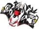 Beste Aprilia RS4 50 125 Motorrad Verkleidung 2012-2019 - Weiss Rot Gelb Glanzendes Schwarz