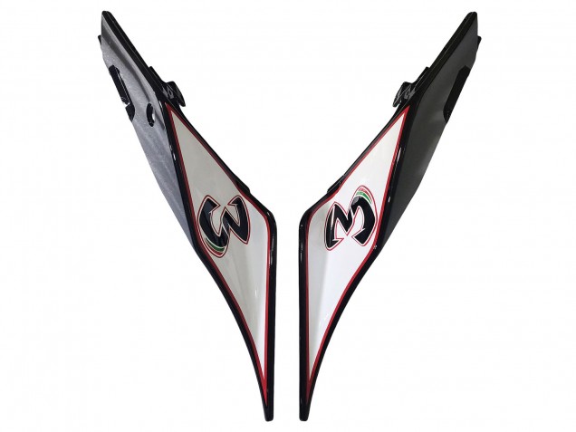 Beste Aprilia RS4 50 125 Motorrad Verkleidung 2012-2019 - Weiss Rot Gelb Glanzendes Schwarz