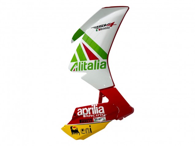 Beste Aprilia RS4 50 125 Motorrad Verkleidung 2012-2019 - Weiss Rot Grun Gelb Alitalia