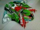 Beste Kawasaki ZX6R Motorrad Verkleidung 2009-2012 - Grun Weiss Rot Schwarz Blau Motocard