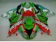 Beste Kawasaki ZX6R Motorrad Verkleidung 2009-2012 - Grun Weiss Rot Schwarz Blau Motocard