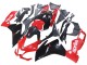 Beste Aprilia RS4 50 125 Motorrad Verkleidung 2012-2018 - Rot Glanzendes Schwarz