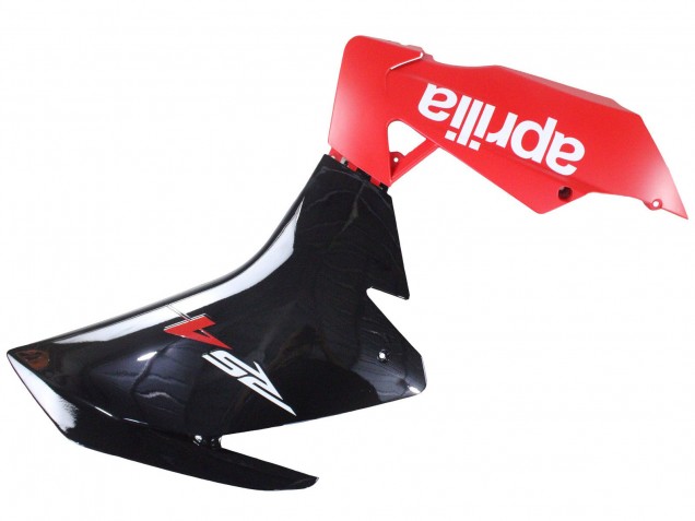 Beste Aprilia RS4 50 125 Motorrad Verkleidung 2012-2018 - Rot Glanzendes Schwarz