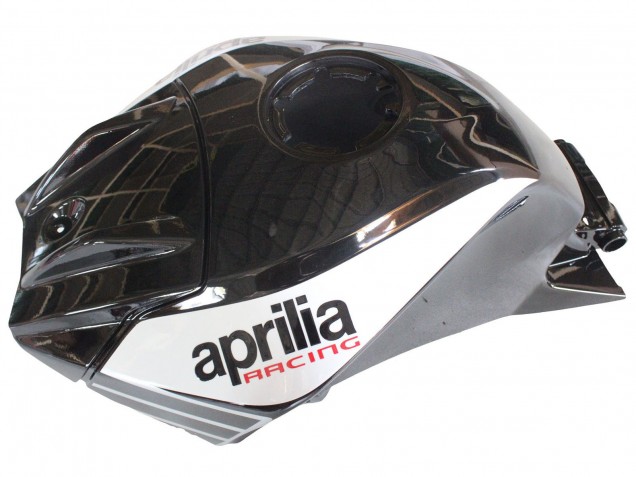 Beste Aprilia RS4 50 125 Motorrad Verkleidung 2012-2019 - Silber Rot Glanzendes Schwarz