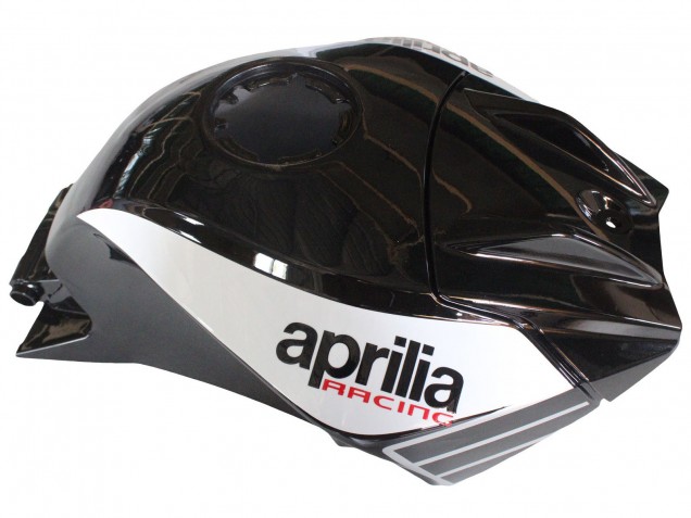 Beste Aprilia RS4 50 125 Motorrad Verkleidung 2012-2019 - Silber Rot Glanzendes Schwarz