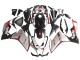 Beste Aprilia RS4 50 125 Motorrad Verkleidung 2012-2019 - Silber Rot Glanzendes Schwarz