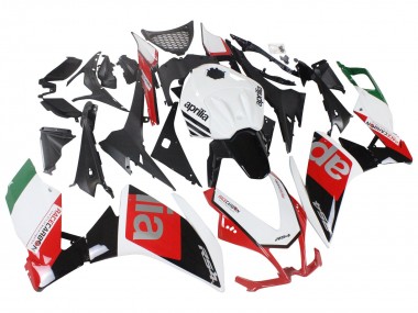 Beste Aprilia RS4 50 125 Motorrad Verkleidung 2012-2018 - Weiss Rot Grun Glanzendes Schwarz