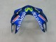 Beste Honda CBR600 F4i Motorrad Verkleidung 2004-2007 - Blau Gelb Grun MoviStar