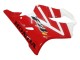 Beste Honda CBR600 F4i Motorrad Verkleidung 2004-2007 - Weiss Rot