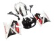 Beste Honda CBR600 F2 Motorrad Verkleidung 1991-1994 - Weiss Rot Glanzendes Schwarz