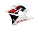 Beste Honda CBR600 F2 Motorrad Verkleidung 1991-1994 - Weiss Rot Glanzendes Schwarz