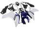 Beste Honda CBR600F Motorrad Verkleidung 2011-2013 - Weiss Blau