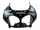 Beste Honda CBR900RR 893 Motorrad Verkleidung 1992-1993 - Silber Glanzendes Schwarz