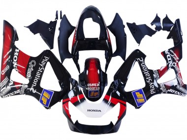 Beste Honda CBR900RR 929 Motorrad Verkleidung 2000-2001 - Rot Weiss Glanzendes Schwarz PlayStation 2