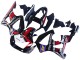 Beste Honda CBR900RR 929 Motorrad Verkleidung 2000-2001 - Rot Weiss Glanzendes Schwarz PlayStation 2