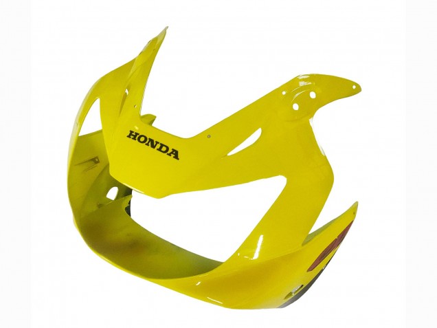 Beste Honda CBR900RR 929 Motorrad Verkleidung 2000-2001 - Gelb Glanzendes Schwarz