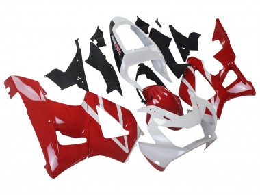 Beste Honda CBR900RR 929 Motorrad Verkleidung 2000-2001 - Weiss Rot