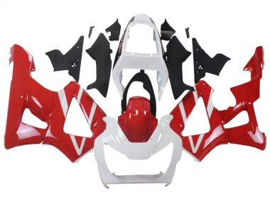 Beste Honda CBR900RR 929 Motorrad Verkleidung 2000-2001 - Weiss Rot
