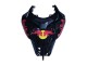 Beste Ducati 848/1098/1198 Motorrad Verkleidung 2007-2014 - Glanzendes Schwarz Gelb Blau Red Bull