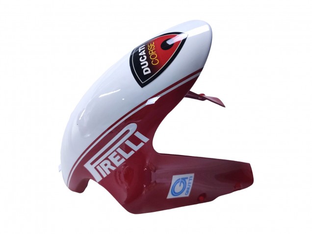 Beste Ducati 848/1098/1198 Motorrad Verkleidung 2007-2014 - Weiss Rot Glanzendes Schwarz Valsir Xerox