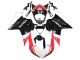 Beste Ducati 848/1098/1198 Motorrad Verkleidung 2007-2014 - Weiss Rot Glanzendes Schwarz