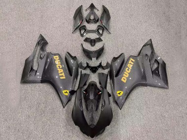 Beste Ducati Panigale 899/1199 Motorrad Verkleidung 2011-2014 - Schwarzer Carbonfaser Stil