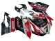 Beste Ducati Panigale 899/1199 Motorrad Verkleidung 2011-2014 - Weiss Rot Glanzendes Schwarz Aruba.it 7