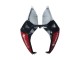 Beste Ducati Panigale 899/1199 Motorrad Verkleidung 2011-2014 - Weiss Rot Glanzendes Schwarz Aruba.it 7