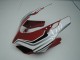 Beste Ducati Panigale 899 Motorrad Verkleidung 2011-2014 - Weiss Rot Glanzendes Schwarz