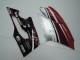 Beste Ducati Panigale 899 Motorrad Verkleidung 2011-2014 - Weiss Rot Glanzendes Schwarz