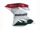 Beste Ducati Panigale 899 Motorrad Verkleidung 2011-2014 - Weiss Rot Glanzendes Schwarz