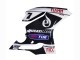 Beste Ducati Panigale 899/1199 Motorrad Verkleidung 2011-2014 - Weiss Schwarz Blau Fiamm Ficc 7