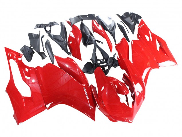 Beste Ducati 1299 Motorrad Verkleidung 2015-2020 - Rot