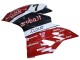 Beste Ducati 959/1299 Motorrad Verkleidung 2015-2020 - Weiss Rot Schwarz Aruba 7