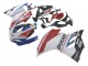 Beste Ducati 1299 Motorrad Verkleidung 2015-2020 - Weiss Rot Blau Matt Schwarz Unibat Flex-Box