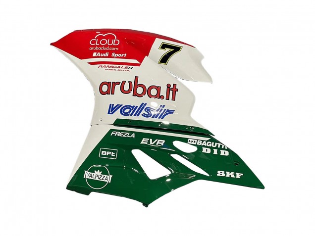 Beste Ducati 959/1299 Motorrad Verkleidung 2015-2020 - Weiss Rot Grun Valsir Fiamm 7