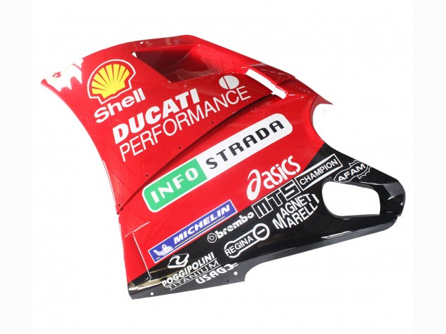 Beste Ducati 748/916/996/998 Motorrad Verkleidung 1993-2005 - Weiss Rot Gelb Grun Glanzendes Schwarz Performance