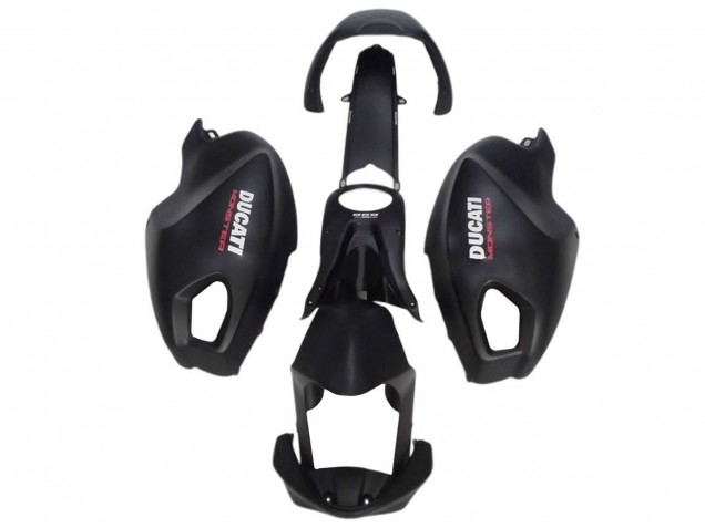 Beste Ducati Monster 696 796 1100 1100S Motorrad Verkleidung 2008-2012 - Matt Schwarz