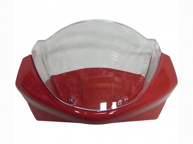 Beste Ducati Monster 696 796 1100 1100S Motorrad Verkleidung 2008-2012 - Rot Weiss