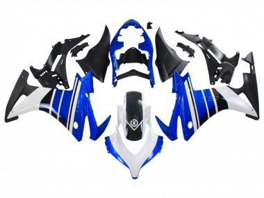 Beste Honda CBR500R Motorrad Verkleidung 2013-2015 - Blau Weiss Matt Schwarz