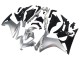 Beste Honda CBR500R Motorrad Verkleidung 2013-2015 - Silber Glanzendes Schwarz