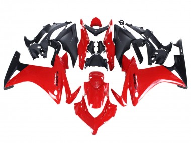 Beste Honda CBR500R Motorrad Verkleidung 2013-2015 - Rot Matt Schwarz