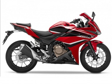 Beste Honda CBR500R Motorrad Verkleidung 2016-2018 - Rot Schwarz