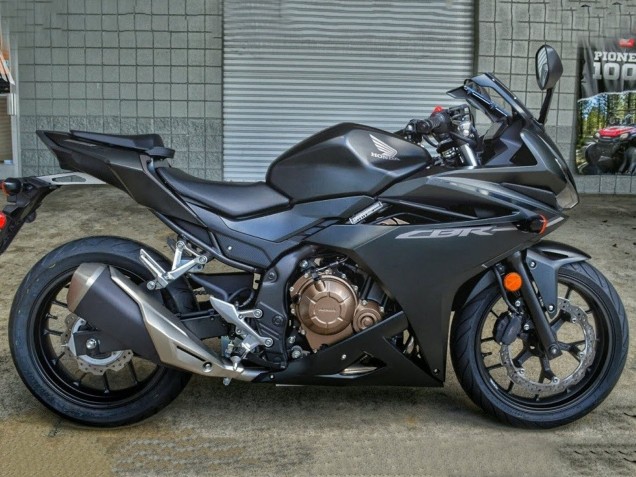 Beste Honda CBR500R Motorrad Verkleidung 2016-2018 - Matt Schwarz