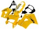 Beste Honda VFR 800 Motorrad Verkleidung 1998-2001 - Gelb