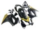 Beste Honda VFR 800 Motorrad Verkleidung 2002-2013 - Gelb Matt Schwarz