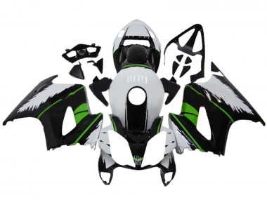 Beste Honda VFR 800 Motorrad Verkleidung 2002-2013 - Weiss Grun Glanzendes Schwarz