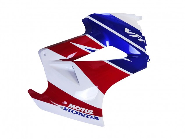 Beste Honda VFR 800 Motorrad Verkleidung 2002-2013 - Weiss Rot Blau Motul