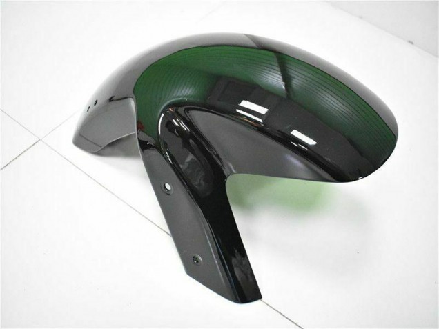 Beste Kawasaki EX650 Motorrad Verkleidung 2006-2008 - Glanzendes Schwarz Weiss